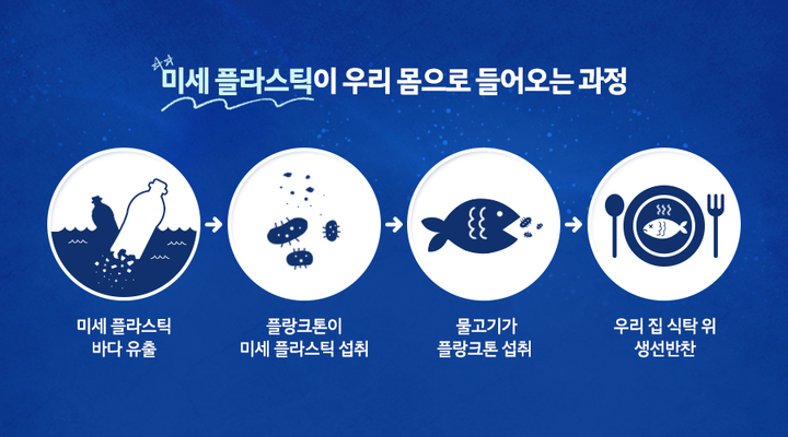 미세플라스틱에는 니켈, 납, 카드뮴 같은 중금속도 흡착됩니다. 연구결과들에 따르면 풍화된 미세플라스틱은 원래의 플라스틱보다 중금속 흡착도가 1.5~25배가량 더 높은 것으로 나타났습니다. 납은 어린이에 대한 인지능력, 신경행동학적 이상 및 발달장애를 유발하며, 수은은 신장독성과 신경독성을 가지고 있습니다. 카드뮴은 폐암과 기관지암을 유발하며, 크롬은 만성 노출 시 폐암, 호흡기 천공이나 위축증, 피부궤양을 유발합니다.